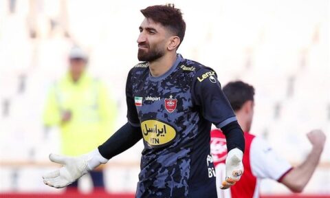 بیرانوند: می‌خواهم ۱۰ سال در پرسپولیس بمانم